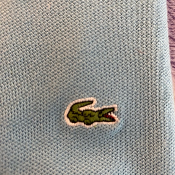 ⭐️HP⭐️Lacoste|Blue Collared Shirt - Picture 3 of 9